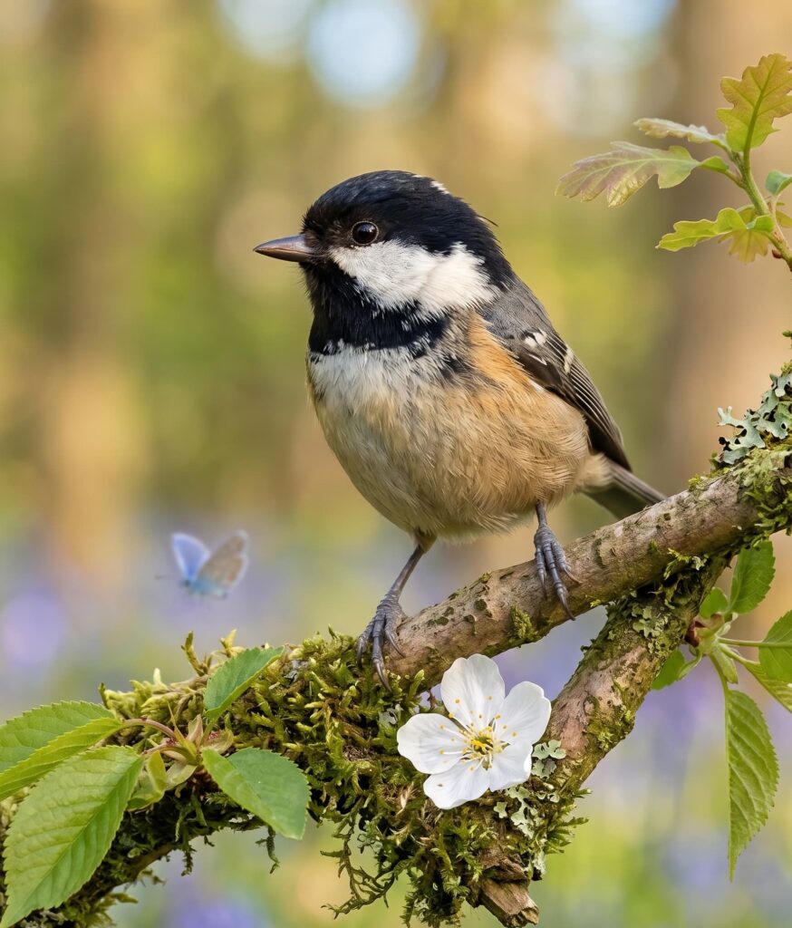 Coal tit in Derbyshire